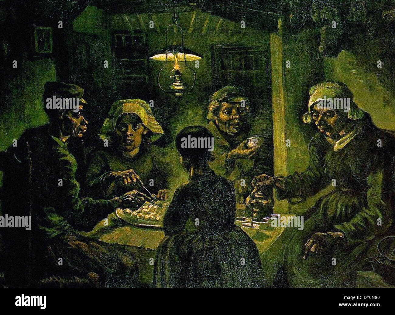 Vincent Van Gogh Potato Eaters Stock Photo - Alamy