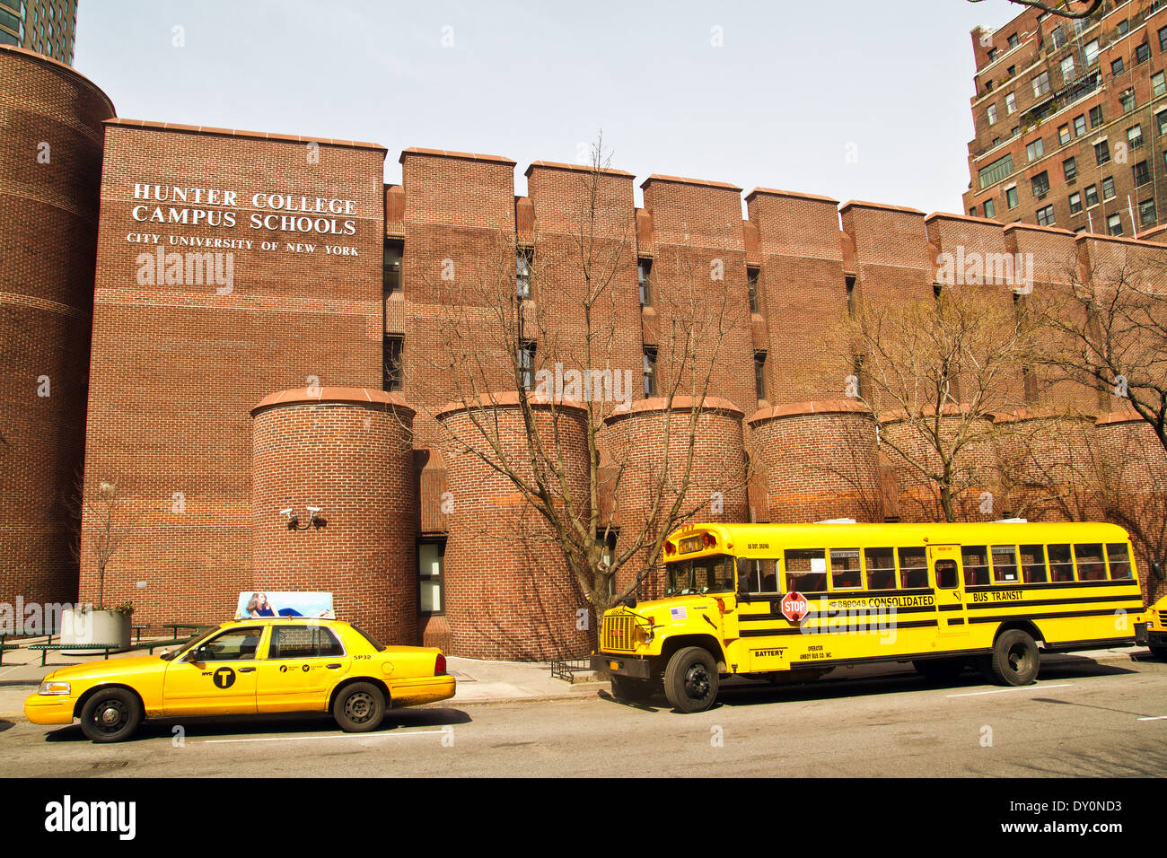Hunter College Campus Schools New York 25.03.2014 Stock Photo Alamy