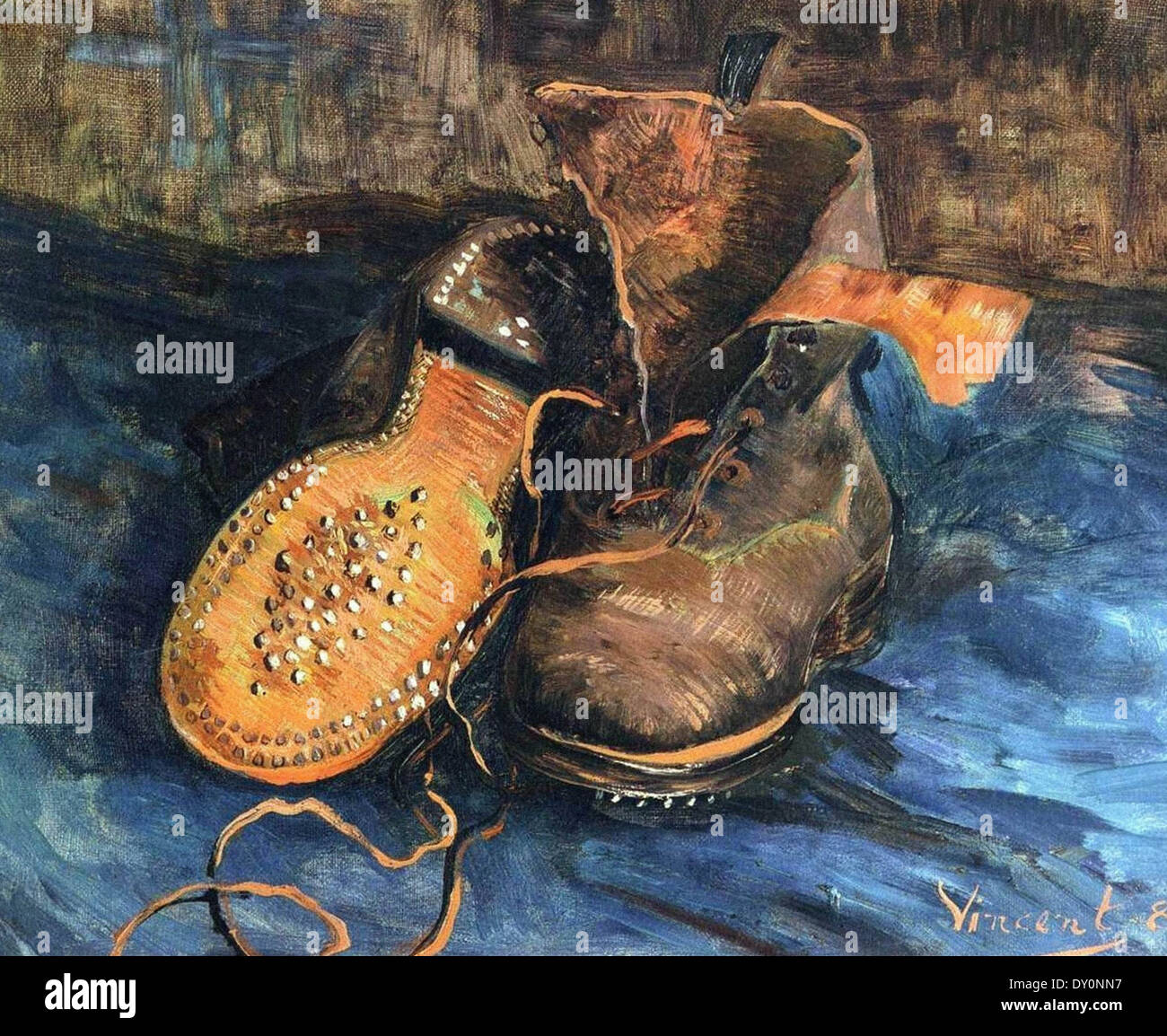 Vincent van gogh pair shoes hi-res stock photography and images - Alamy