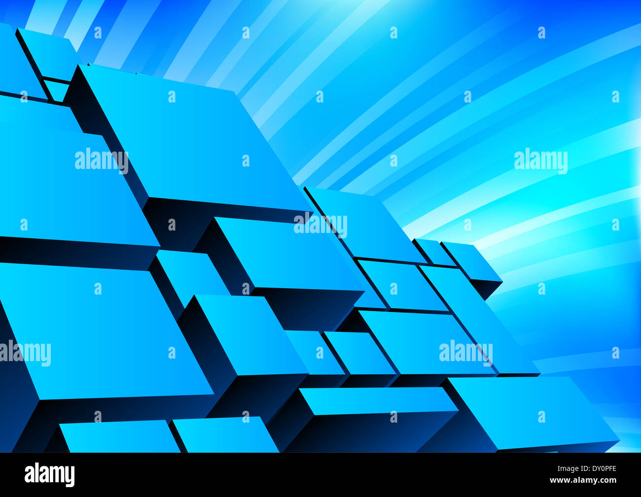 Abstract background in blue color Stock Photo - Alamy