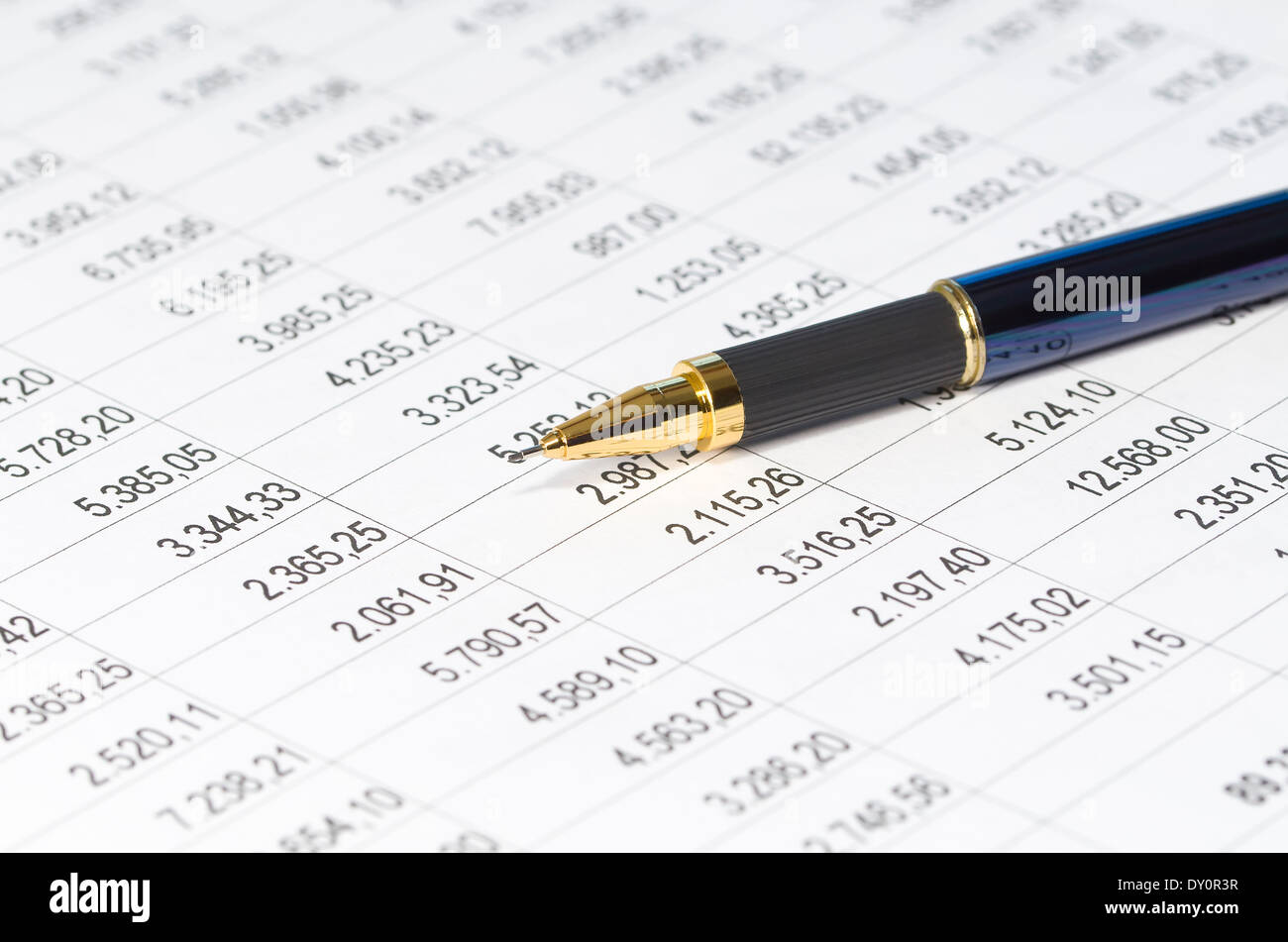 home finances spreadsheet stock photos home finances spreadsheet home finances spreadsheet