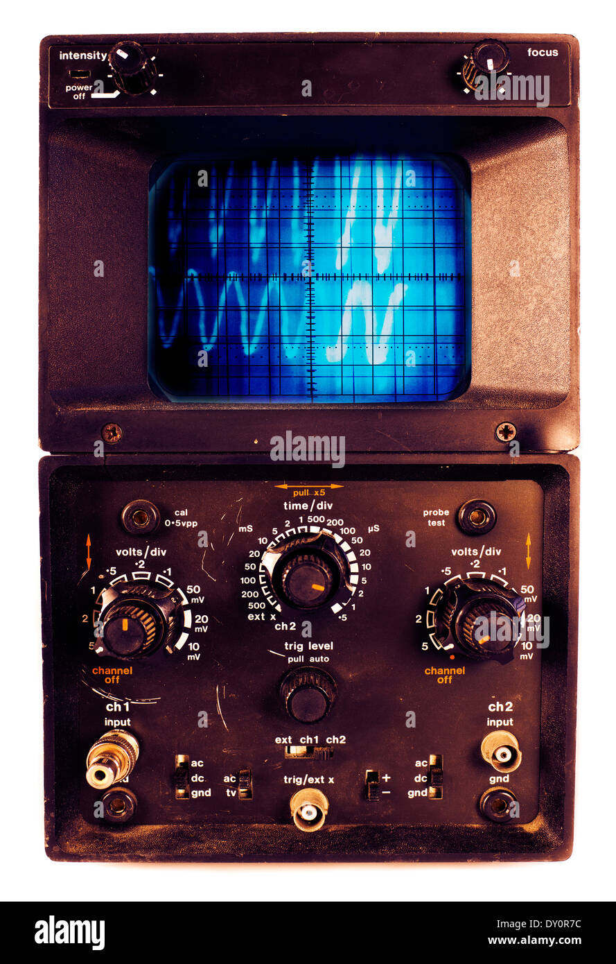 Oscilloscope sound graph hires stock photography and images Alamy