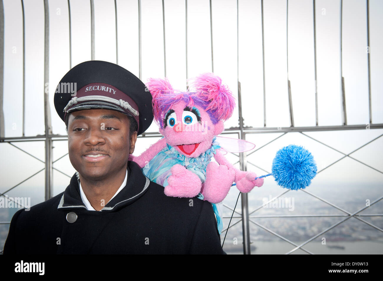 Manhattan, New York, USA. 2nd Apr, 2014. Sesame Street's Abby Cadabby