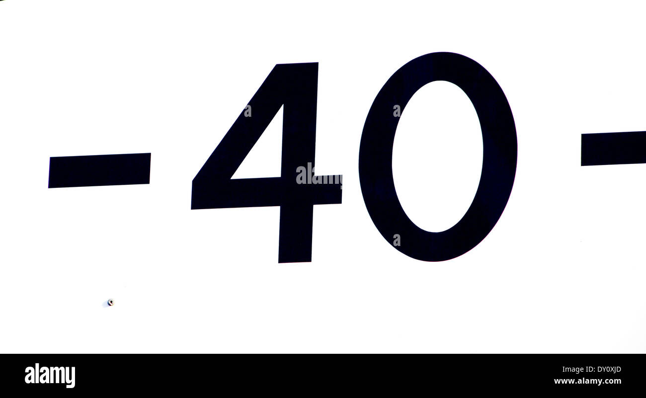 Number 40 hi-res stock photography and images - Alamy