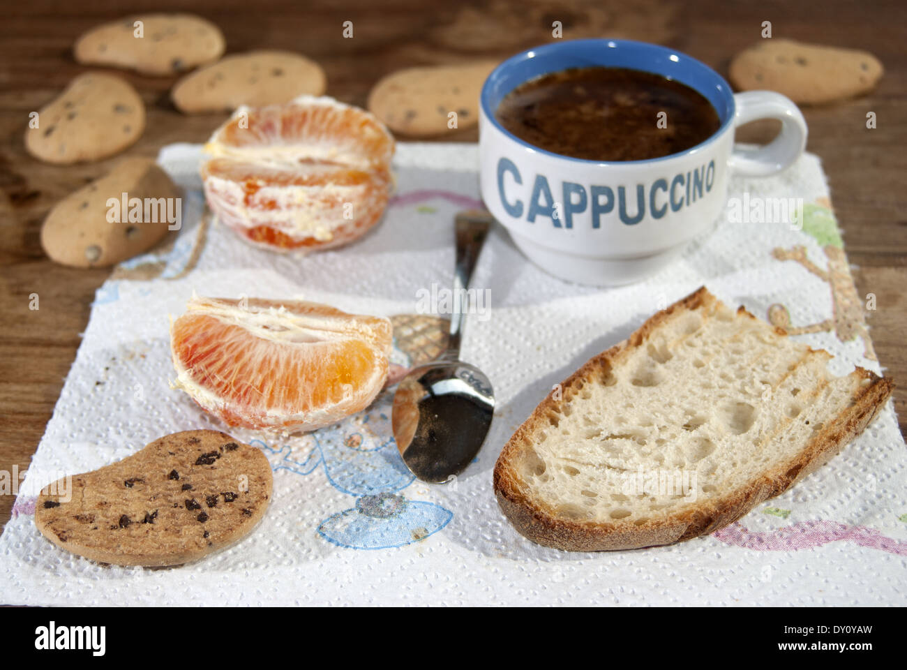 Italian breakfast Stock Photo