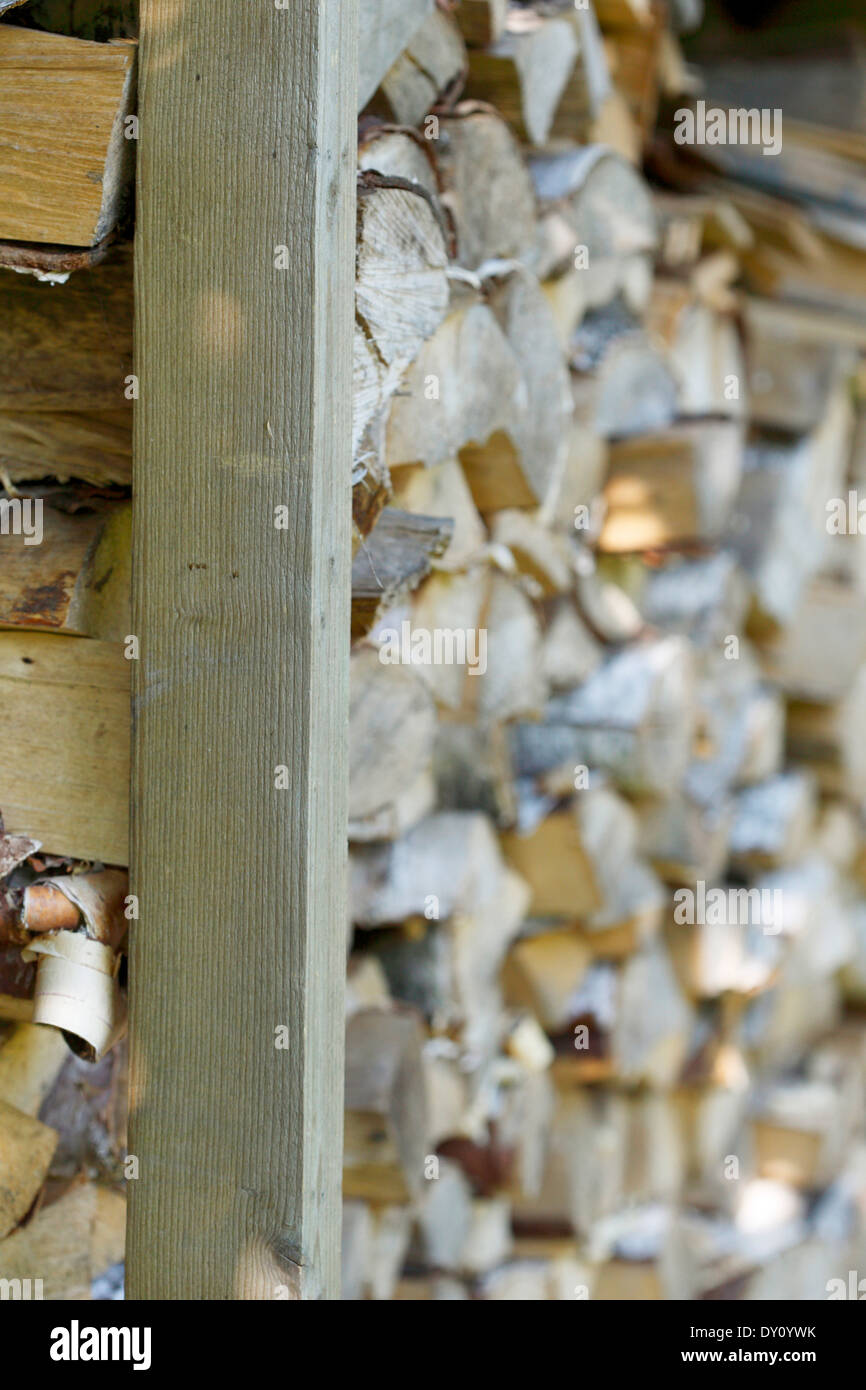 Firewood stack in storage hi-res stock photography and images - Alamy
