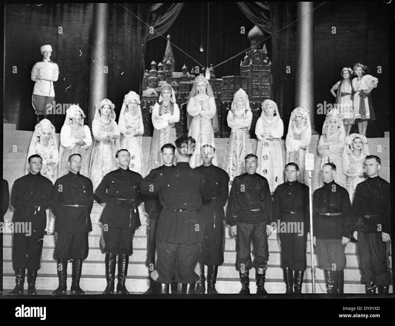 This photograph, taken by Sam Hood in February 1938, depicts the ...
