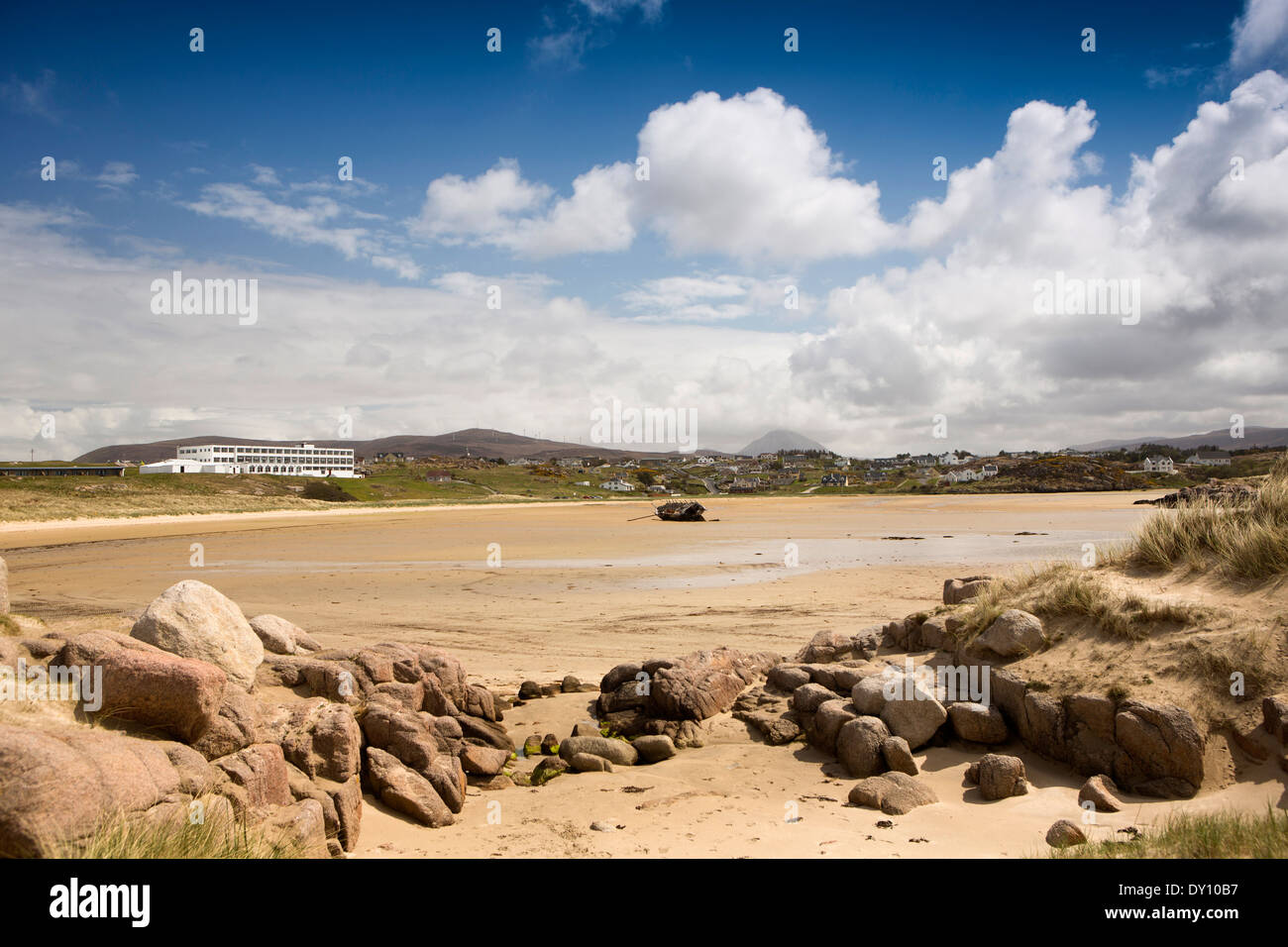 Ireland, Co Donegal, Gweedore, Bunbeg, Maherclogher beach Stock Photo