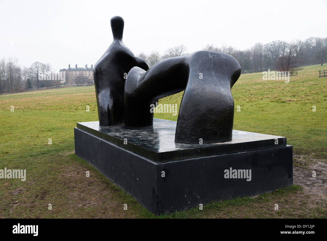The Henry Moore Bronze Sculpture Reclining Figure Arch Leg at The