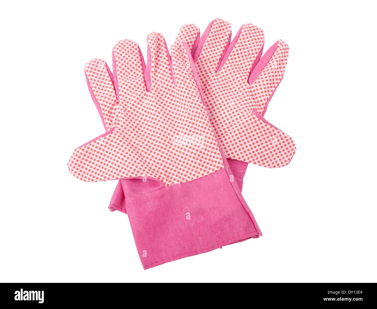 pair of gardening gloves isolated on white background Stock Photo - Alamy