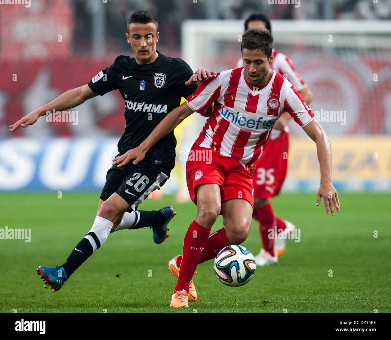 Greece april olympiacos fc vs paok hi-res stock photography and images -  Alamy