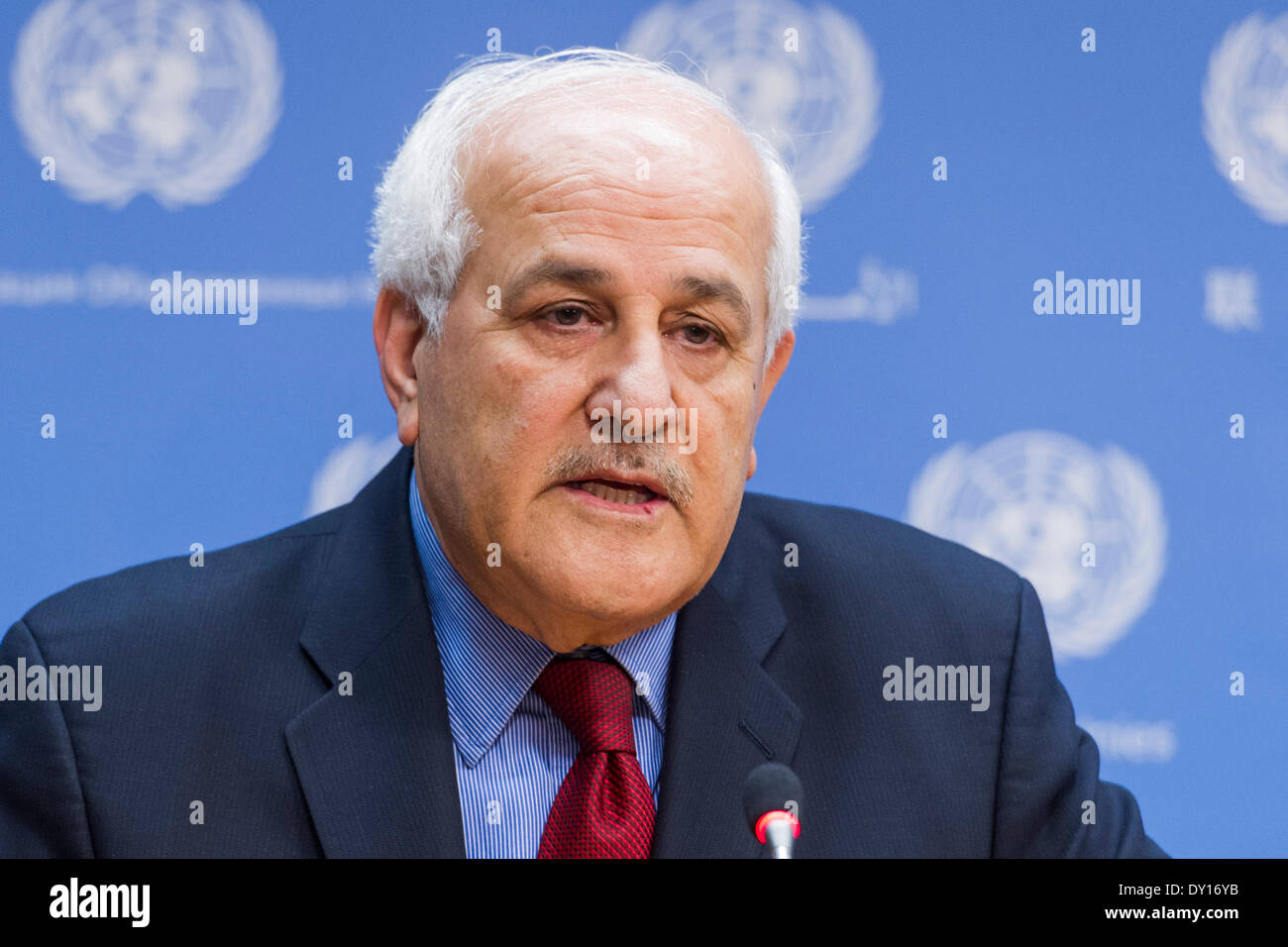 Un Palestinian Representative Permanent observer palestine united nations hi-res stock photography ...