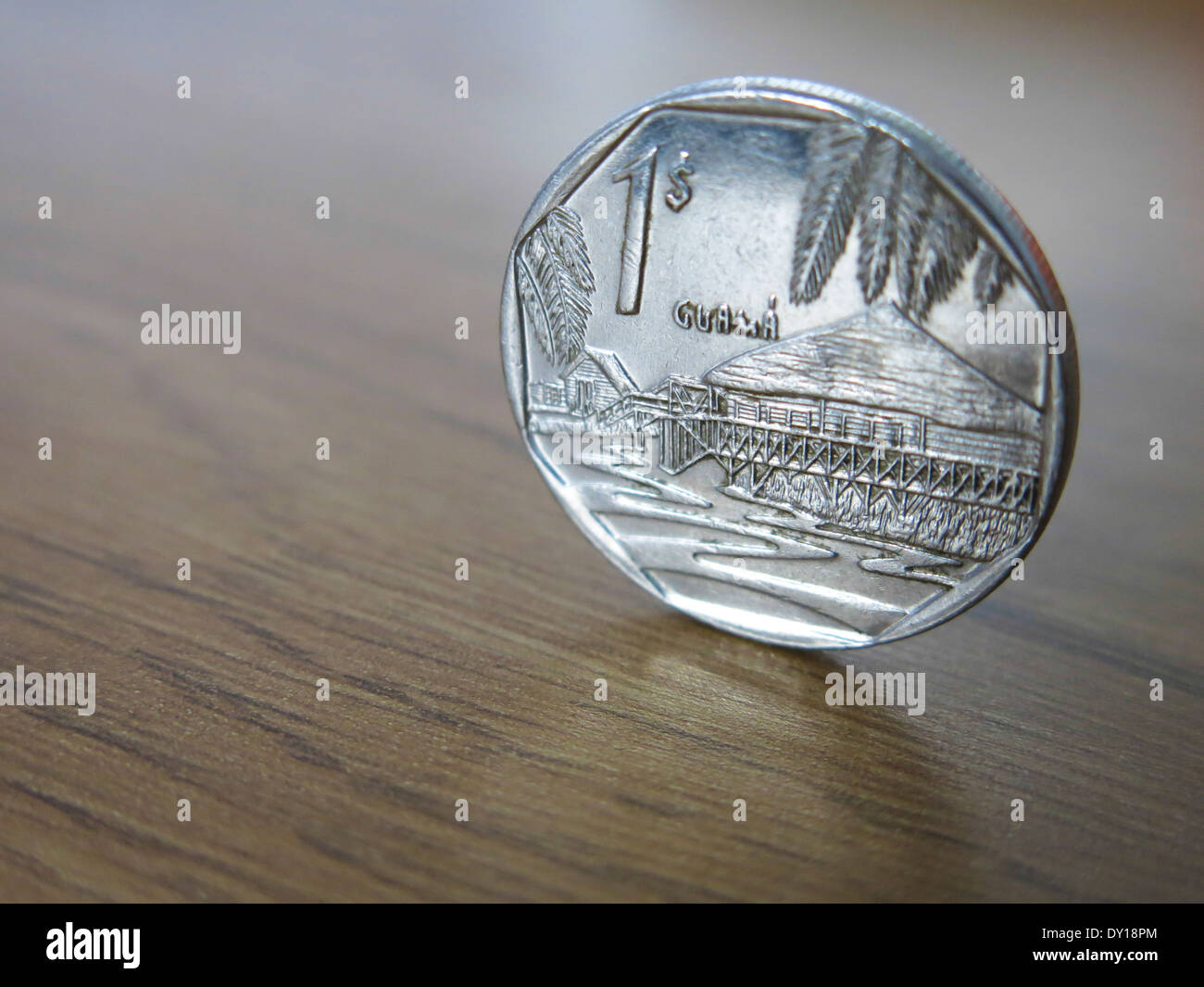 A Cuban Convertible Peso coin (CUC), Cuba currency Stock Photo Alamy