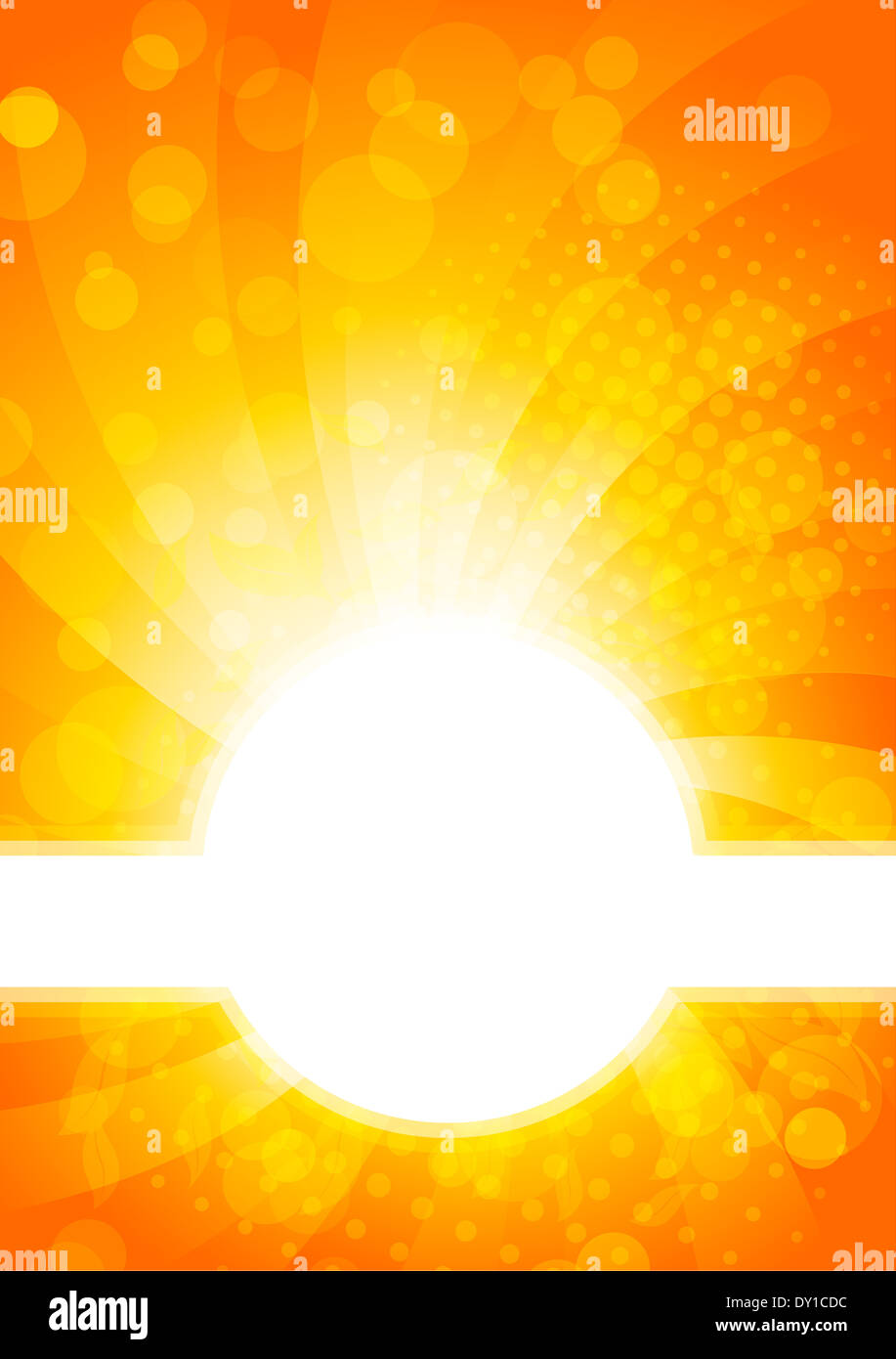 Abstract bright background in orange color Stock Photo - Alamy