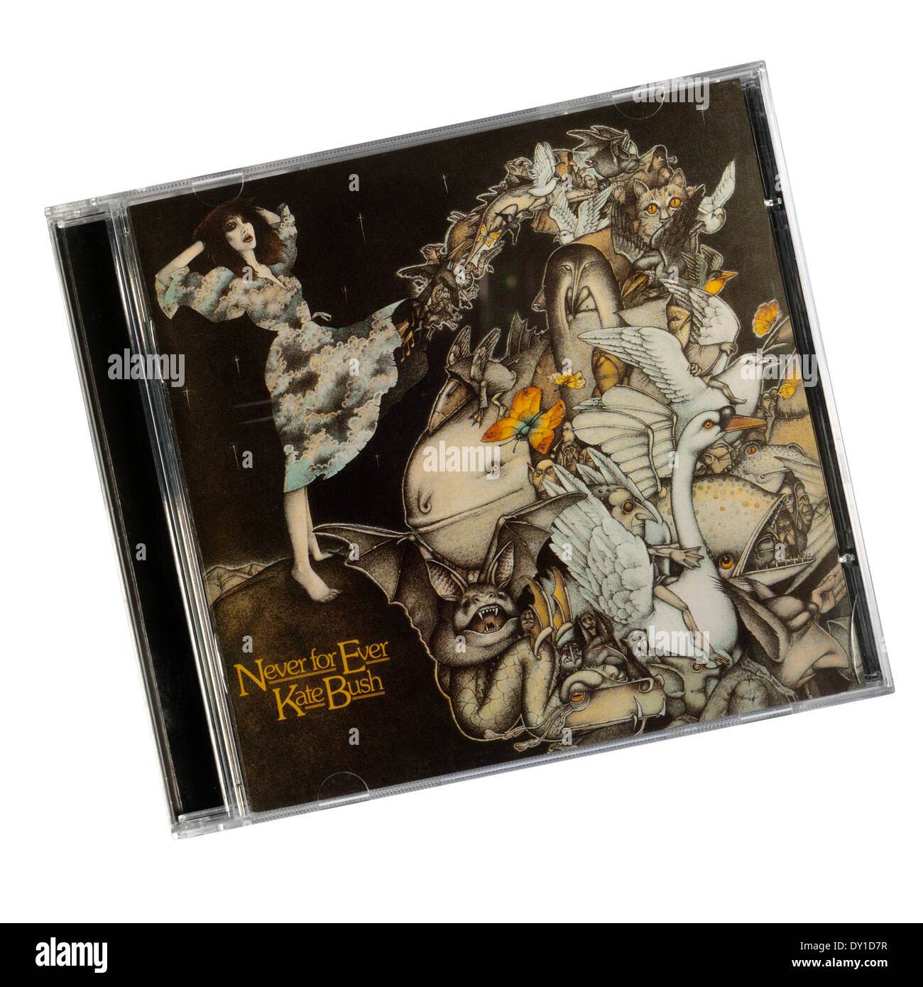 Never for Ever was the 3rd album by the English singer Kate Bush, released in 1980. Stock Photo