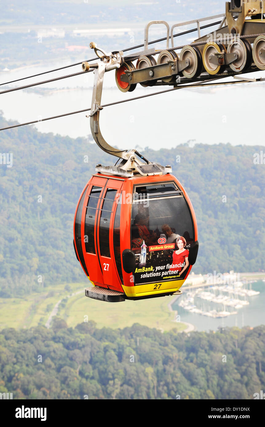 Langkawi Cable Car or Panorama Langkawi Cable Car in Langkawi Island,  Kedah, Malaysia Stock Photo - Alamy