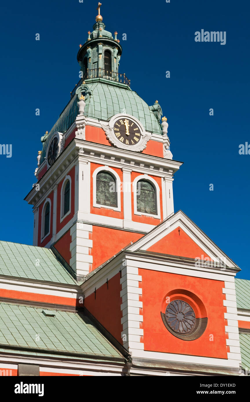 St Jacob's Church tower Stockholm Sweden Stock Photo