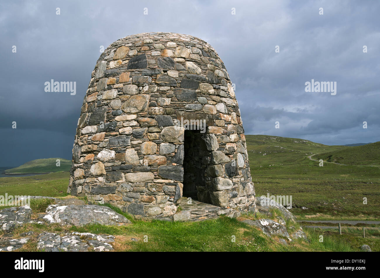 The Pairc (Park) Deer Raiders monument, Lewis, Western Isles, Scotland
