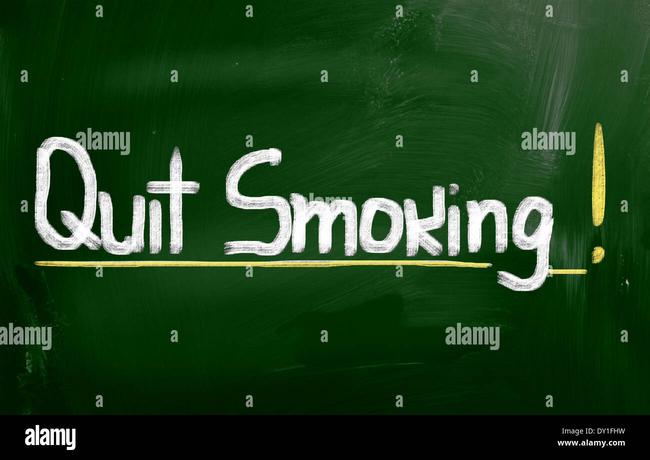 Quit Smoking Concept Stock Photo - Alamy
