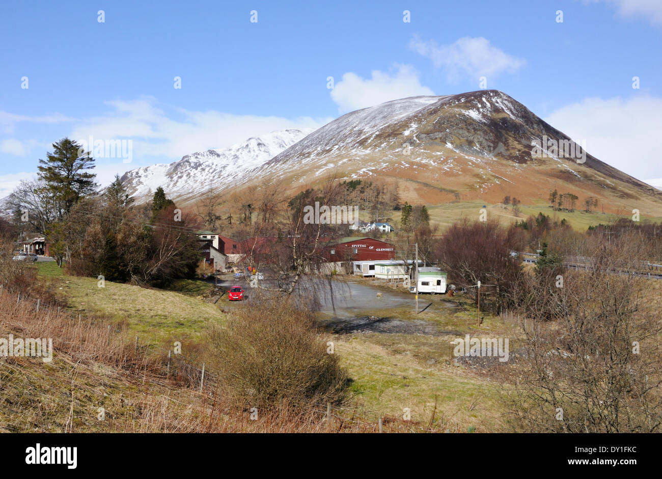 Spittal of Glenshee Hotel, Cairngorms, Scotland Stock Photo Alamy
