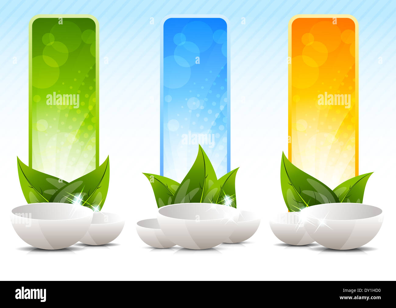 Set vertical banners beautiful hi-res stock photography and images - Alamy