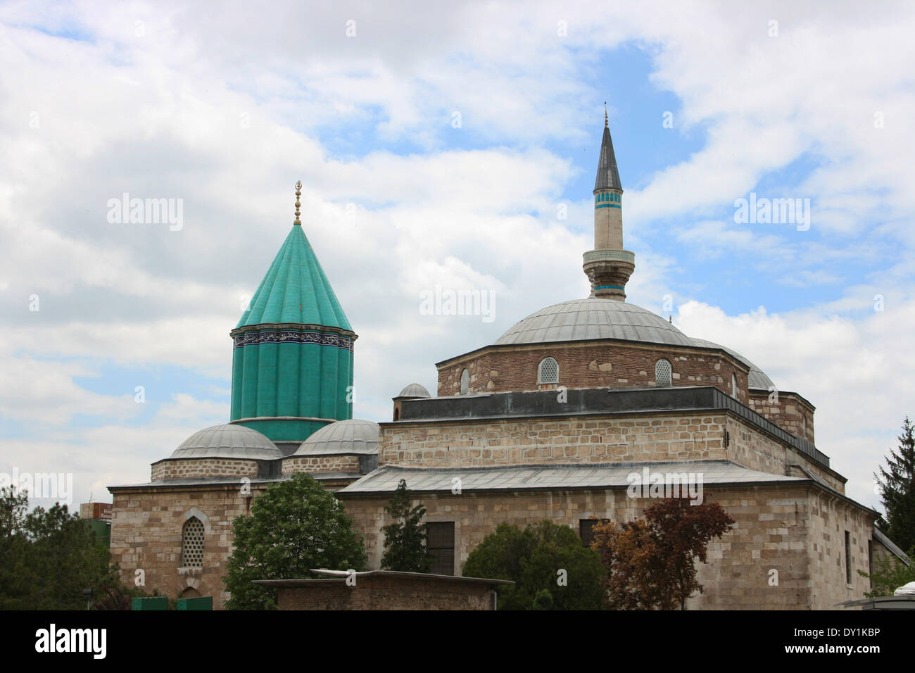 Mevlana Museum And Tomb in Konya,Turkey Stock Photo