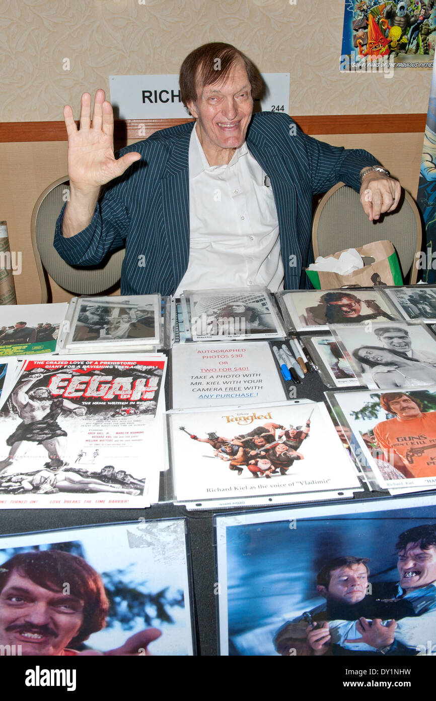 Richard Kiel at 'Monsterpalooza: The Art of Monsters' Convention at the Burbank Airport Marriott Hotel & Convention Center. Burbank, 30.03.2014/picture alliance Stock Photo