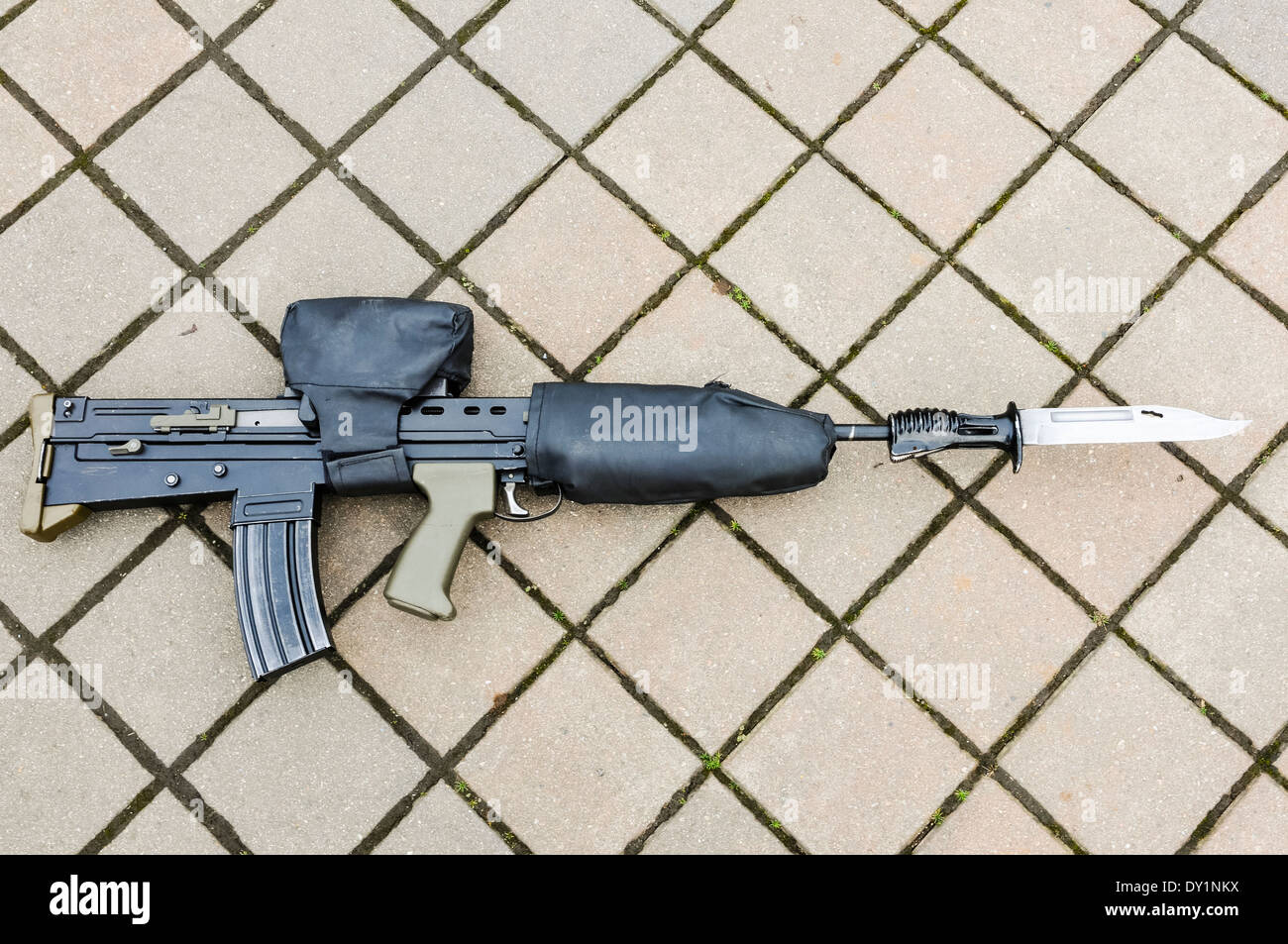 SA80 L85A2 fitted with a Stock Photo 68265790 Alamy