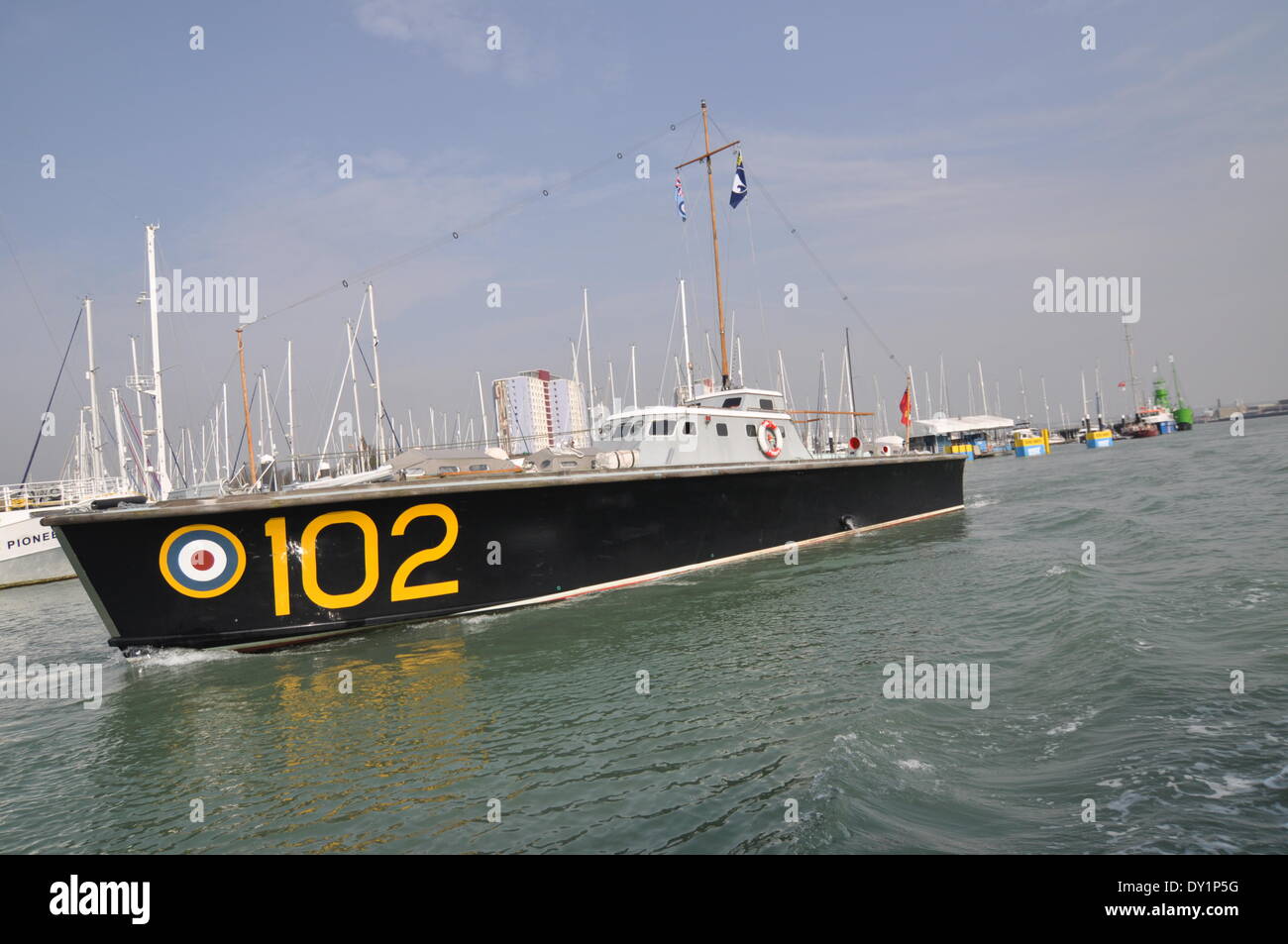Portsmouth, UK. 3rd April, 2014. Official Launch of The National Musuem of the Royal Navy, Historic Dockyard, Portsmouth, Hampshire, UK. 03rd April 2014. Credit:  Flashspix/Alamy Live News Stock Photo