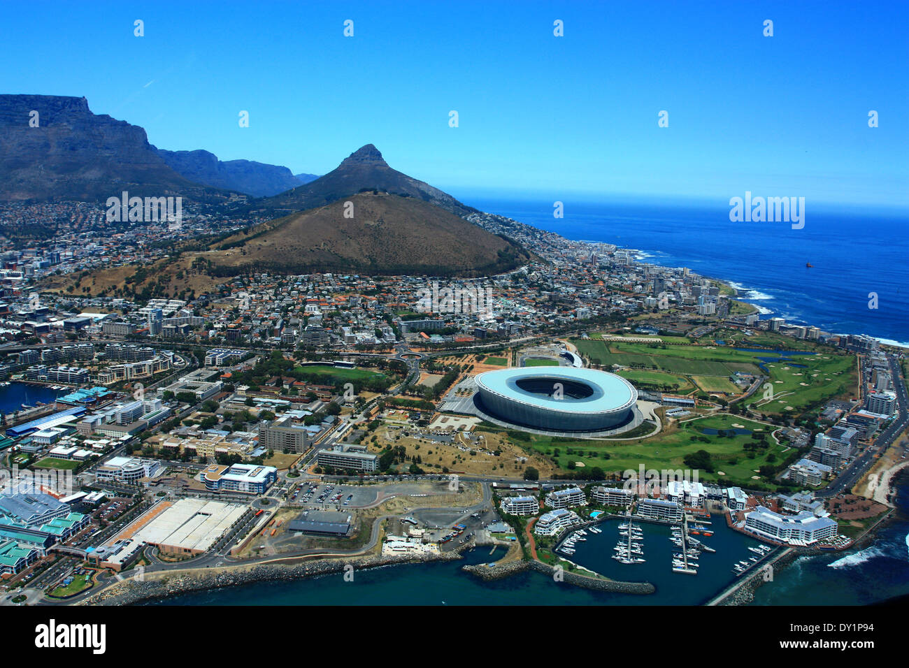 View of Atlantic coast in Cape Town, South Africa Stock Photo - Alamy