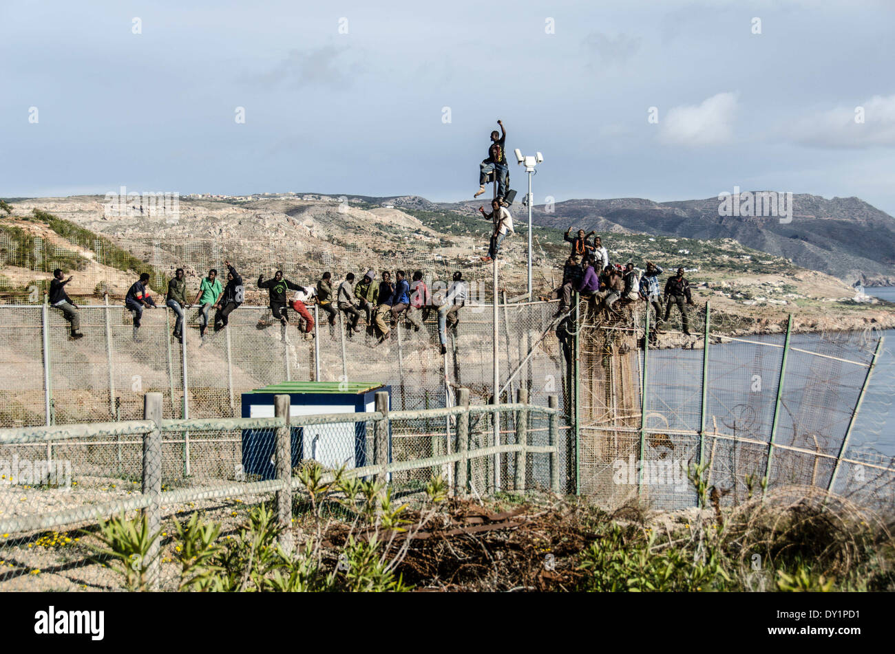 Melilla border hires stock photography and images Alamy