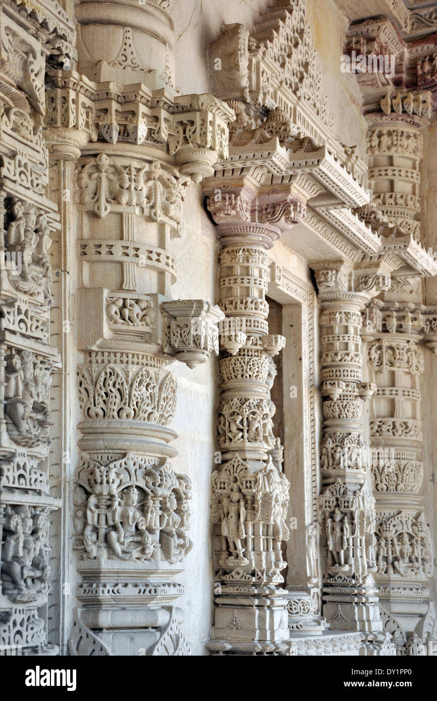 India, Gujarat, Ahmedabad, Swaminarayan Akshardham Temple Stock Photo
