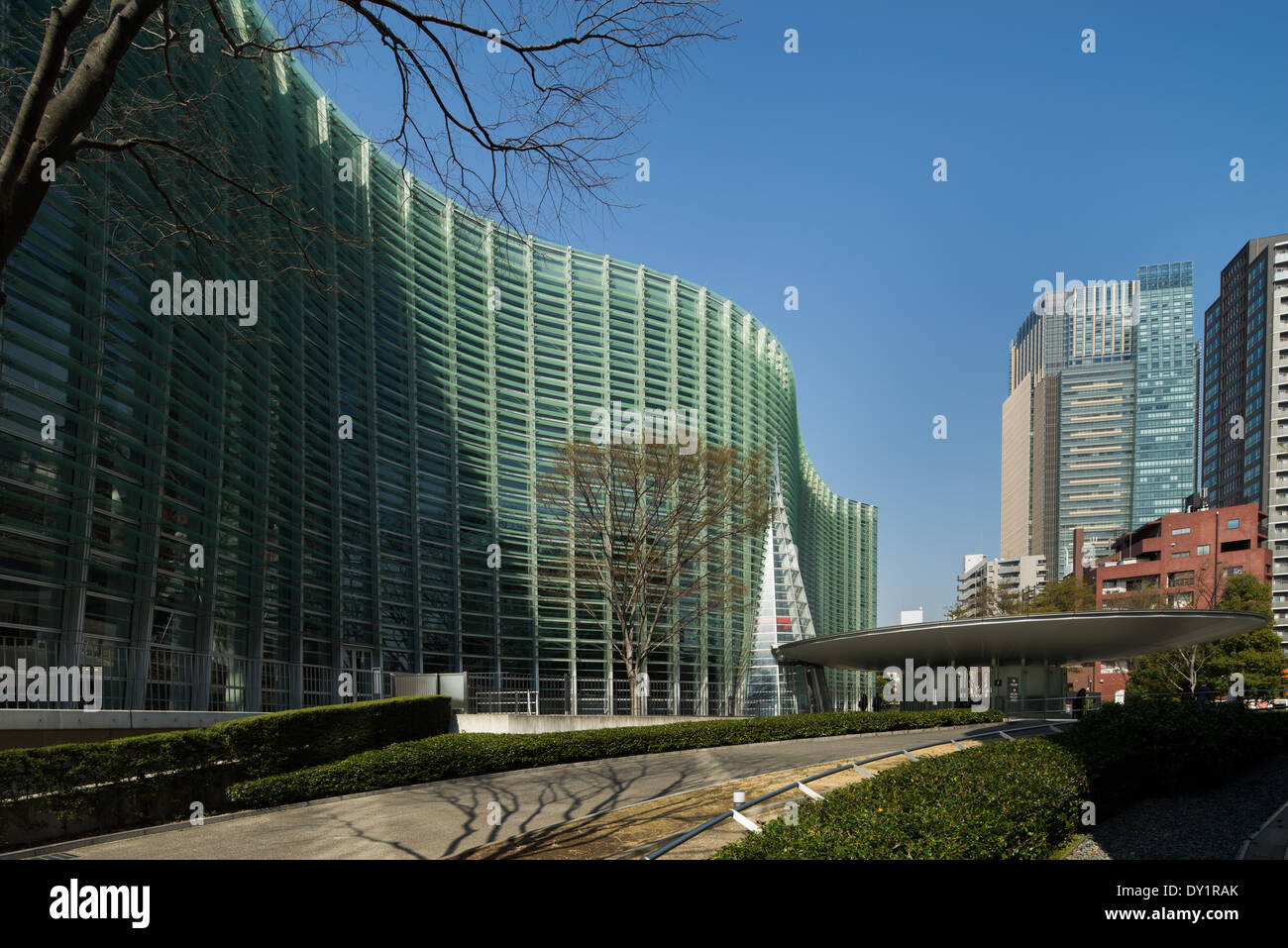 Tokyo national art center stock photo alamy