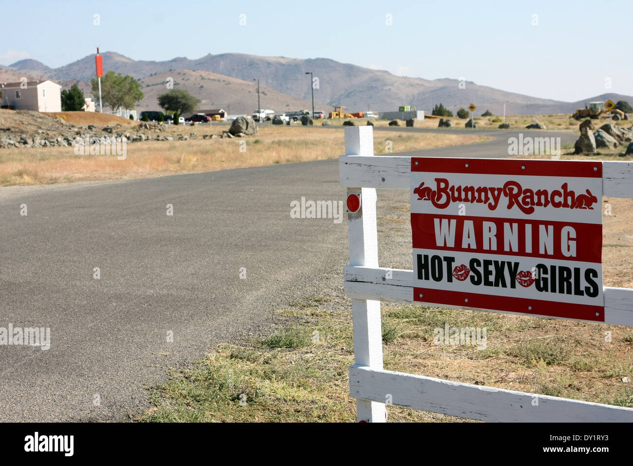 the bunny ranch in Carson City, Nevada where prostitution is regulated and legal photo by Jen Lombardo Stock Photo