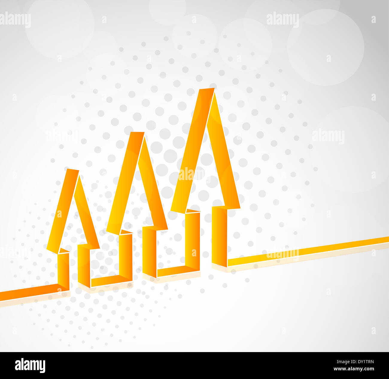 Background with arrows in orange color Stock Photo - Alamy