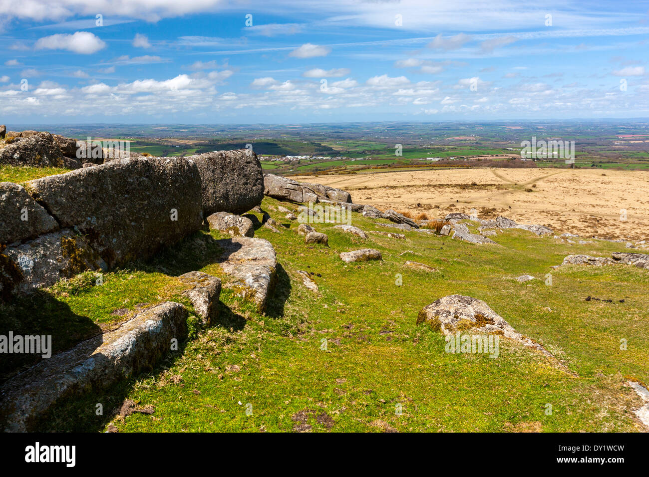 Belstone Common, Dartmoor National Park, Belstone, West Devon, England, UK, Europe. Stock Photo