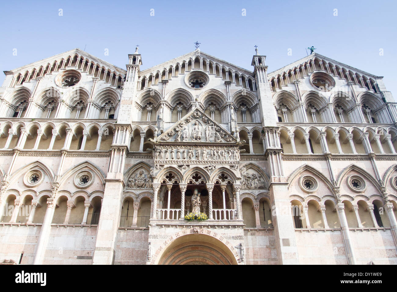 Cattedrale Di Ferrara, Emilia Romagna, Italy Stock Photo - Alamy