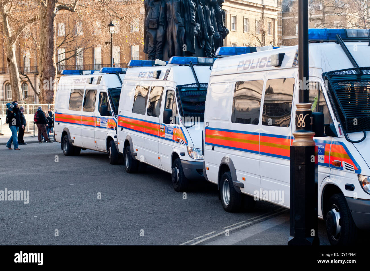 British Police Vans Stock Photo 68270376 Alamy