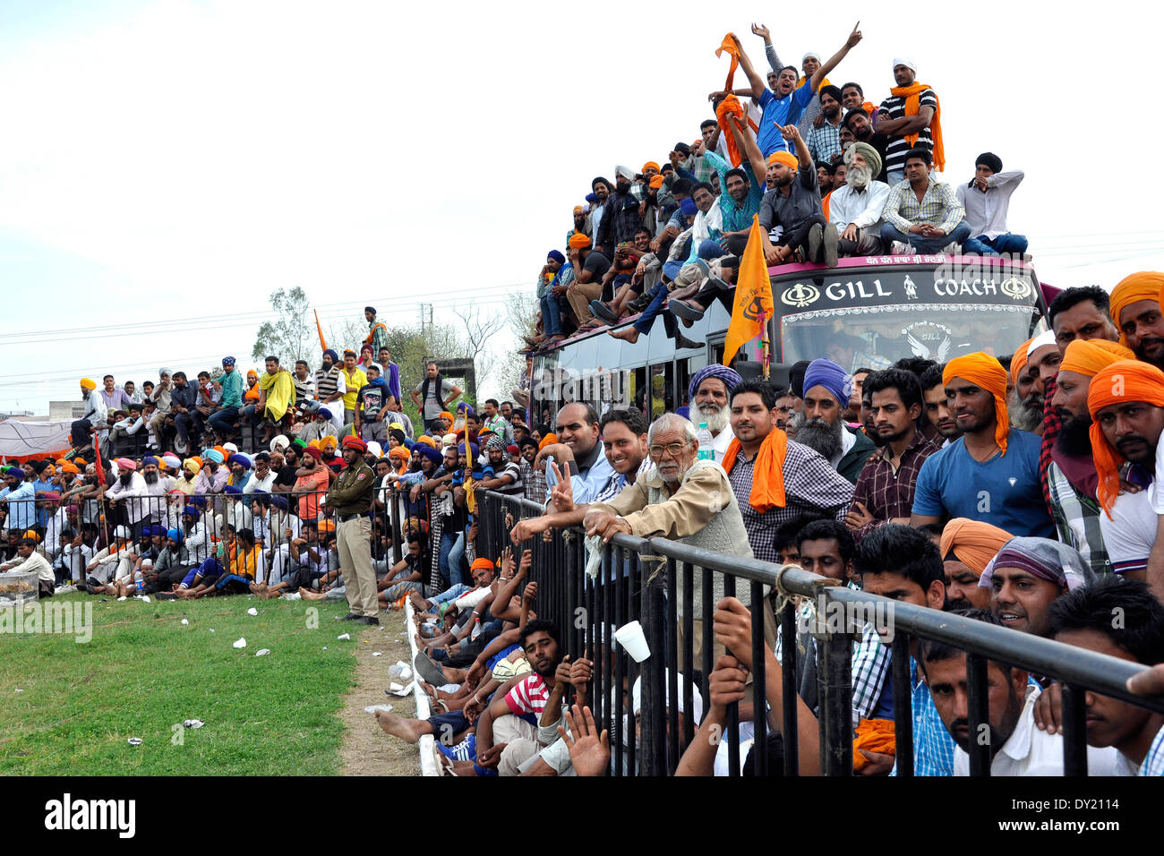 India, Punjab, Anandpur, Hola mohalla festival Stock Photo Alamy