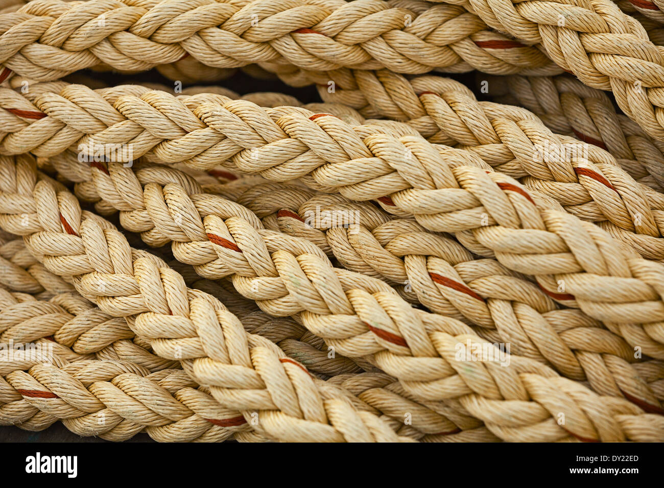 Knot in sisal rope hi-res stock photography and images - Alamy