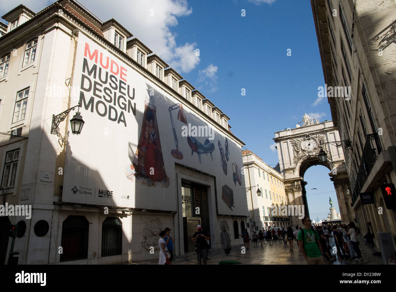 Lisbon, Mude Museu Design Moda Stock Photo