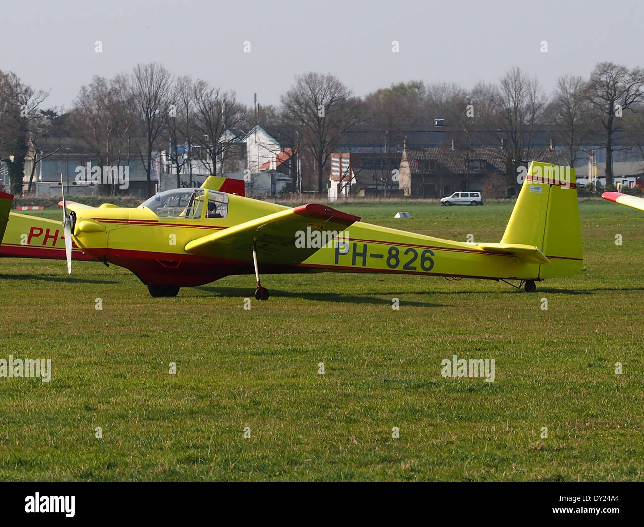 PH-826, Scheibe SF 25 B at Hilversum Airport (ICAO EHHV) Stock Photo