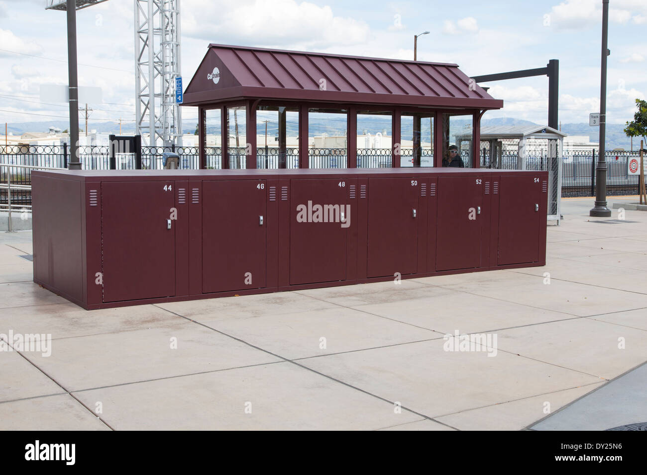 Bike lockers hires stock photography and images Alamy