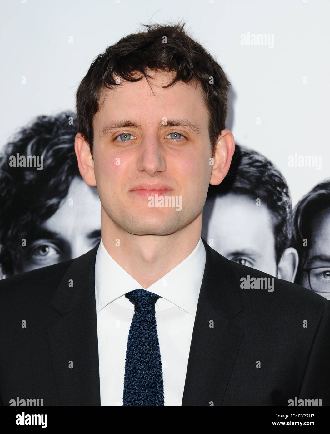 Los Angeles, California, USA. 3rd Apr, 2014. Zach Woods attending the
