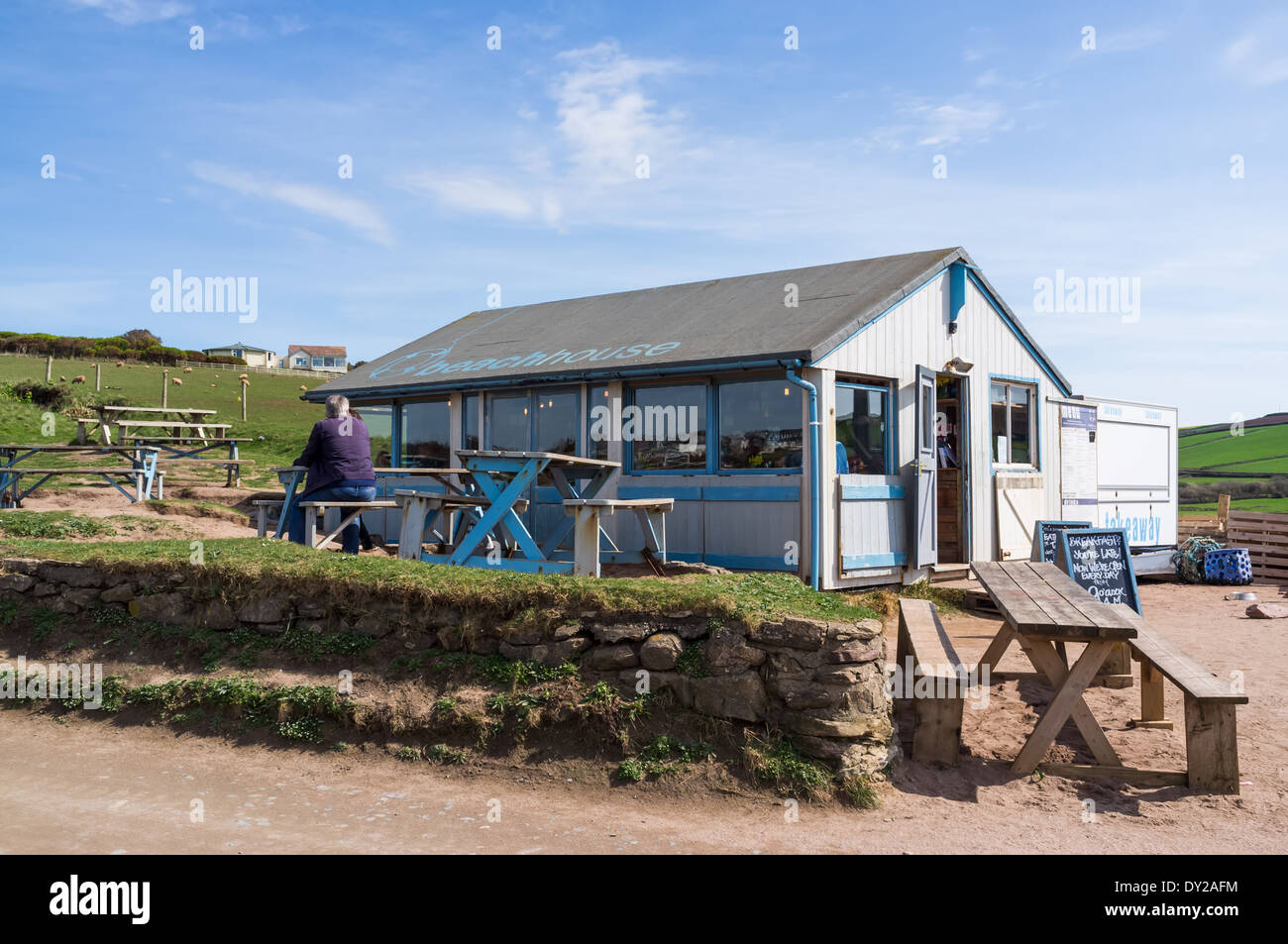 Thurlestone Devon England April 1st 2014 The Fashionable