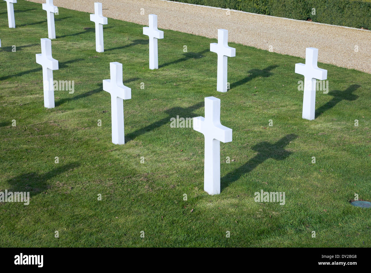 The American Cemetery in Cambridge Stock Photo Alamy