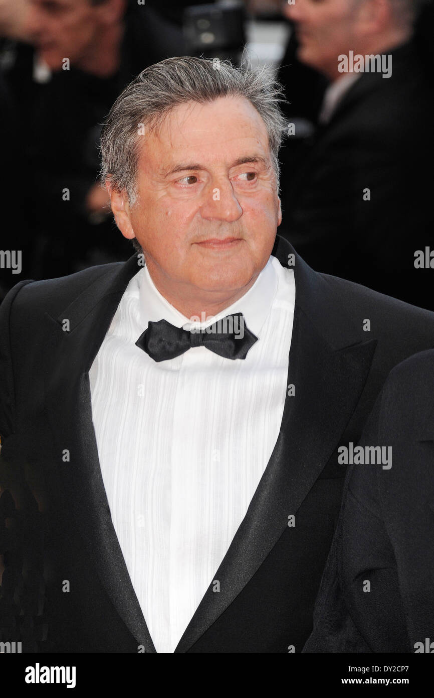 66th edition of the Cannes Film Festival: Daniel Auteuil on the red carpet steps on 2013/05/19 Stock Photo