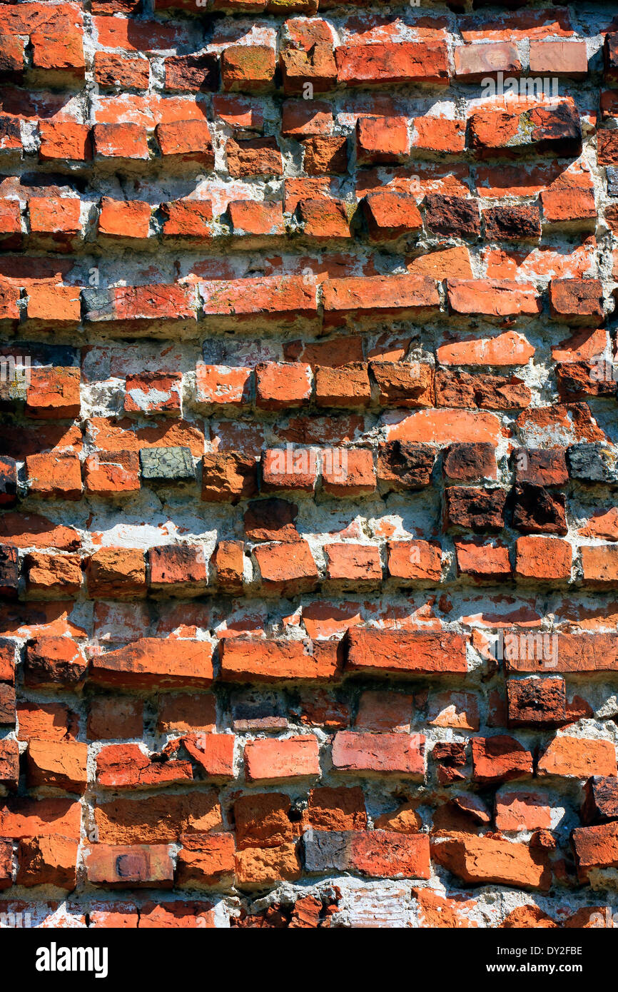 Brick wall layers Stock Photo Alamy
