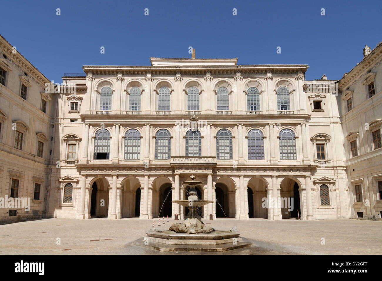 Palazzo Barberini houses the National Gallery of Ancient Art, Rome ...