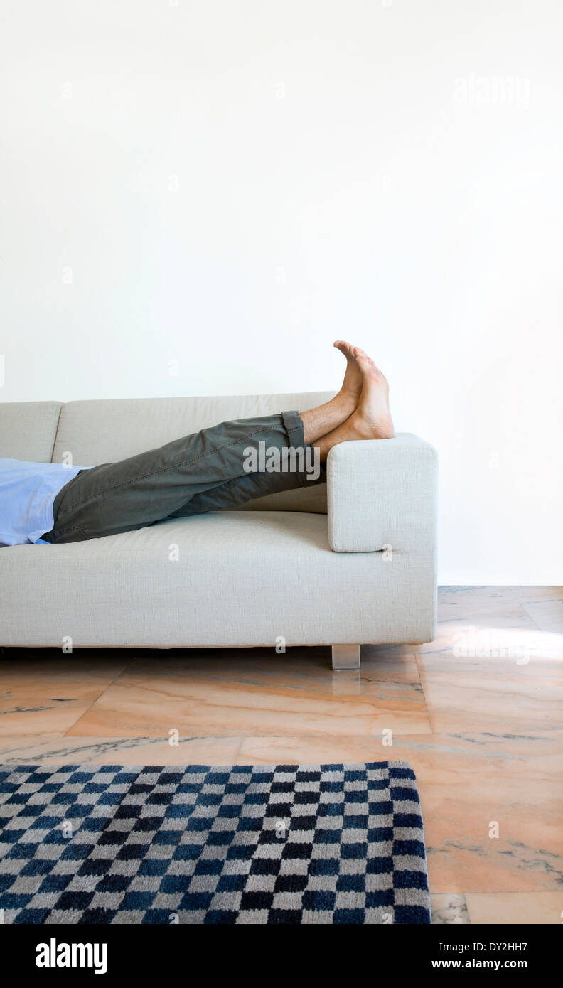 Relax feet up home hi-res stock photography and images - Alamy